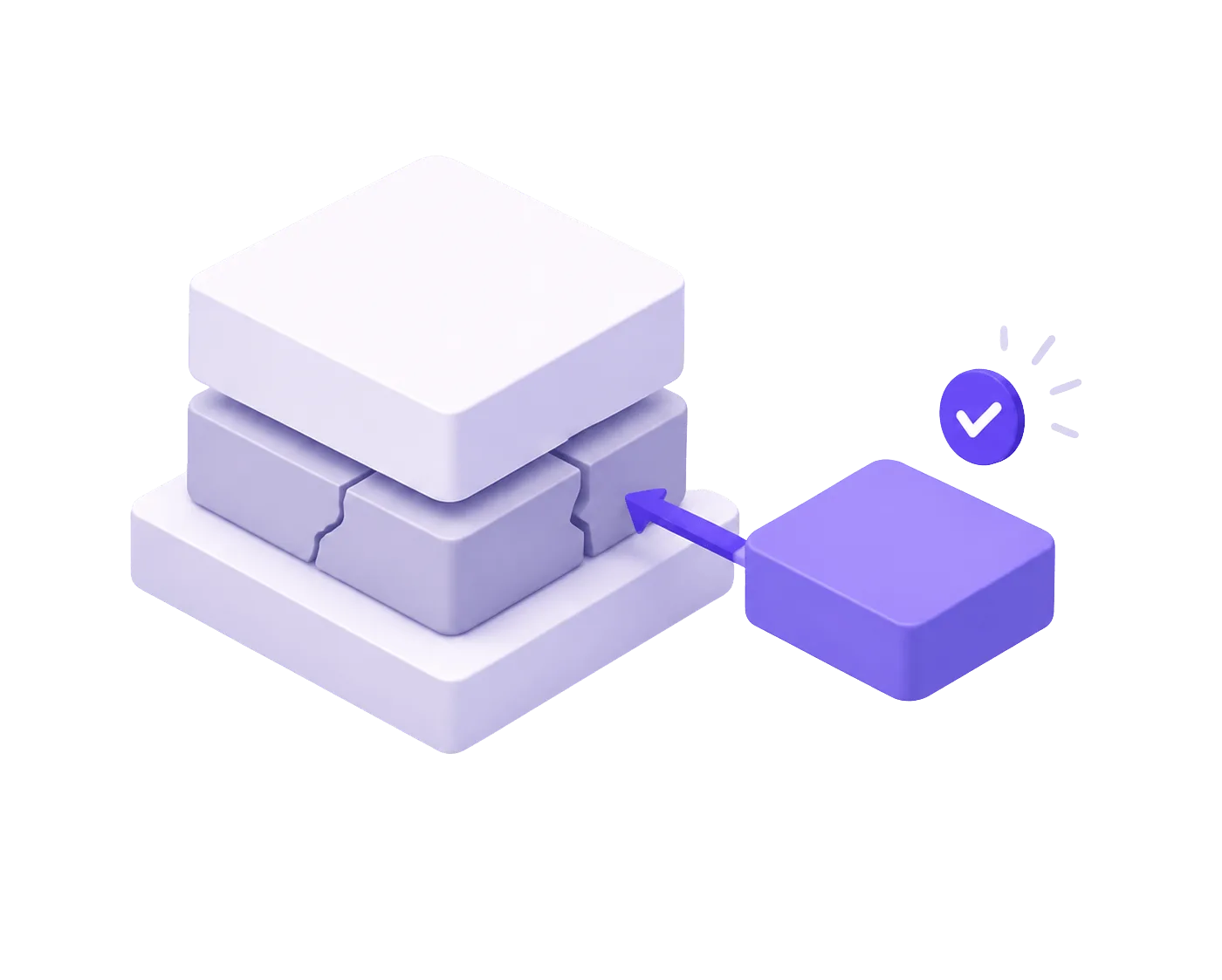 3D illustration representing Strengthen your app